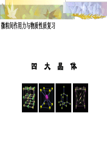 微粒间的相互作用(复习)全解