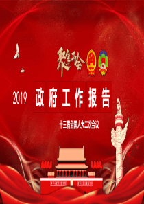 2019年政府工作报告解读(全)