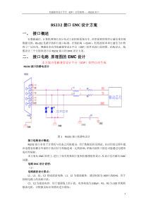 RS232接口电磁兼容设计方案