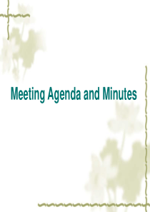 Meeting-Agenda-and-Minutes