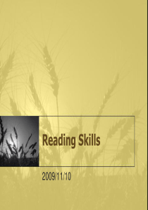 Reading-Skills