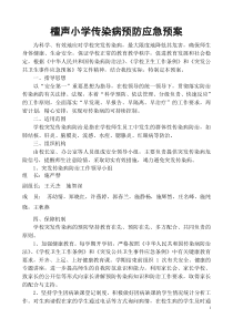 小学预防各类传染病应急预案[1]