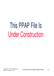 PPAP(pdf 51)英文版！生產性零組件核準程序