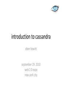 introductiontocassandra(ebenhewitt,XXXX09)