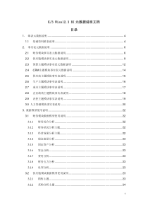 金蝶K3V131BI元数据说明文档用户手册