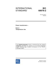 IEC60076-2-1993Temperaturerise