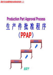 国际汽车行业质量管理技术应用培训系列三PPAP