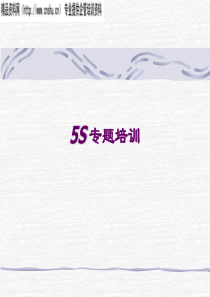 5S专题培训