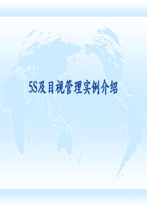 5S及目视管理-图集_工作计划_计划解决方案_实用文档