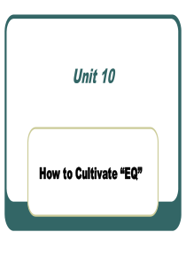 新视野4－10howtocultivate“eq”