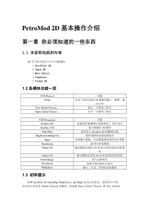 IES-petromod学习教程