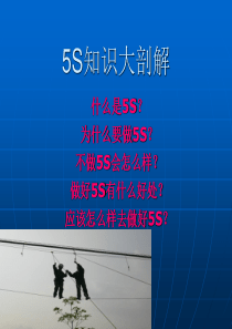 5S推广培训材料