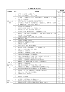 5S检查标准