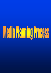 MEDIA PLANNING OVERVIEW