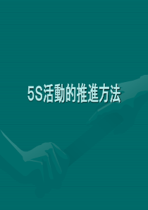 5S活动的推进方法（PPT 32页）