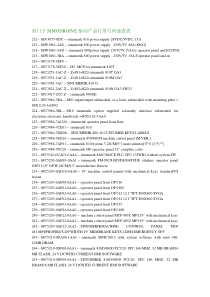 SIEMENS SIMODROIVE驱动产品订货号码速查表