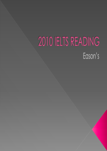 XXXX IELTS READING