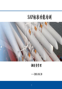 SAP-QM标准培训