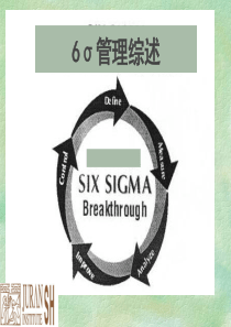 6sigma(追求卓越)(1-31)