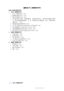 建筑电气CAD图形符号（DOC35页）