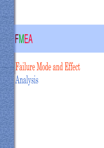 工业工程五大手册FmeaTRAININGppt-FME