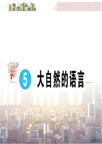 初中语文【8年级下】5 大自然的语言