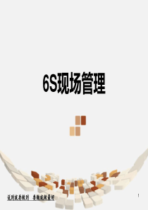 6S现场管理讲解(最终)