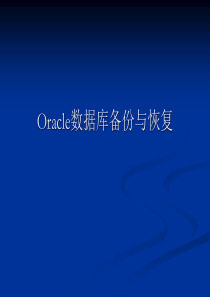 Oracle数据库备份与恢复实例讲解