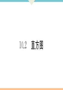 初中数学【7年级下】10.2  直方图