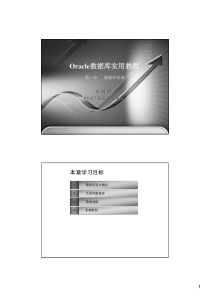 Oracle数据库实用教程