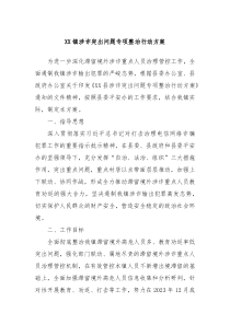 XX镇涉诈突出问题专项整治行动方案