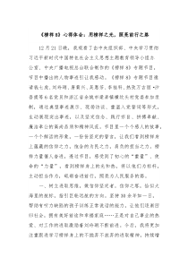 榜样8心得体会用榜样之光照亮前行之路