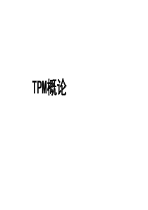 TPM概论(ppt31)(3)