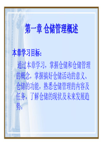 仓储管理概述-PowerPointPresentati