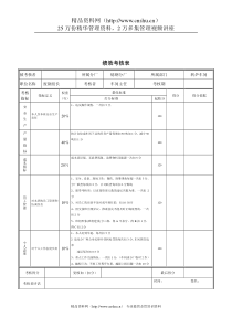 德龙钢铁-废钢组长考核表