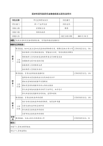 研究室维修组组长职务说明书