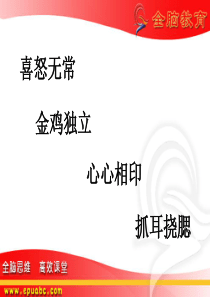 [人教版初中英语7下]四字成语