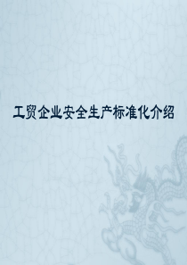 企业内培用冶金等工贸企业安全生产标准化介绍(12年6月)