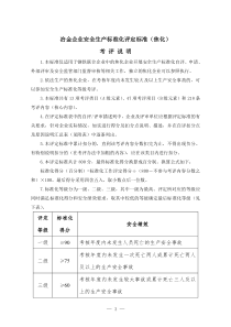 冶金企业安全生产标准化评定标准,焦化