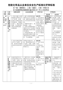 危险化学品从业单位安全生产标准化评审标准(最新)1