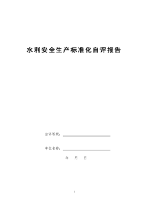 安全生产标准化自评考核、打分项目清单