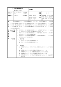 某燃气集团管网分公司综合办职责说明书