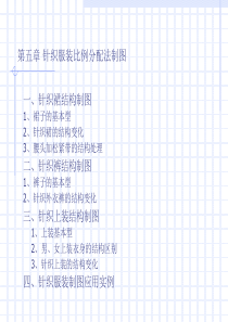 针织服装比例分配法制图