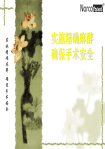 实施精确麻醉,确保手术安全