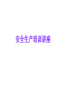 工厂安全生产一PPT(汪洋2月)