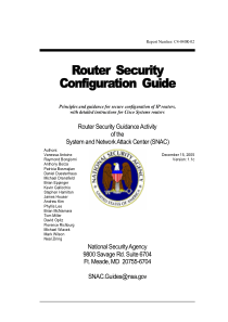 思科路由器配置安全手册
