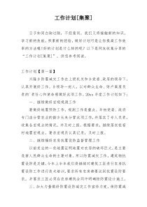 工作计划[集聚]