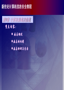 新世纪计算机信息安全教程chap09