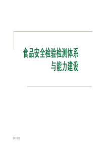 材料食品安全检验检测体系与能力建设(彭涛)