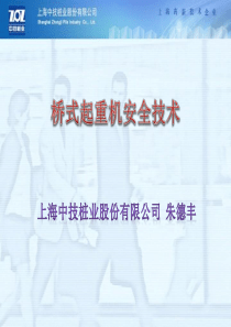 桥式起重机安全技术（PPT47页)